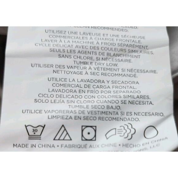 Lush Decor Gray Full Ruffle Skirt Bedspread 3PC Farmhouse Bedding Set Open Box - Picture 6 of 6